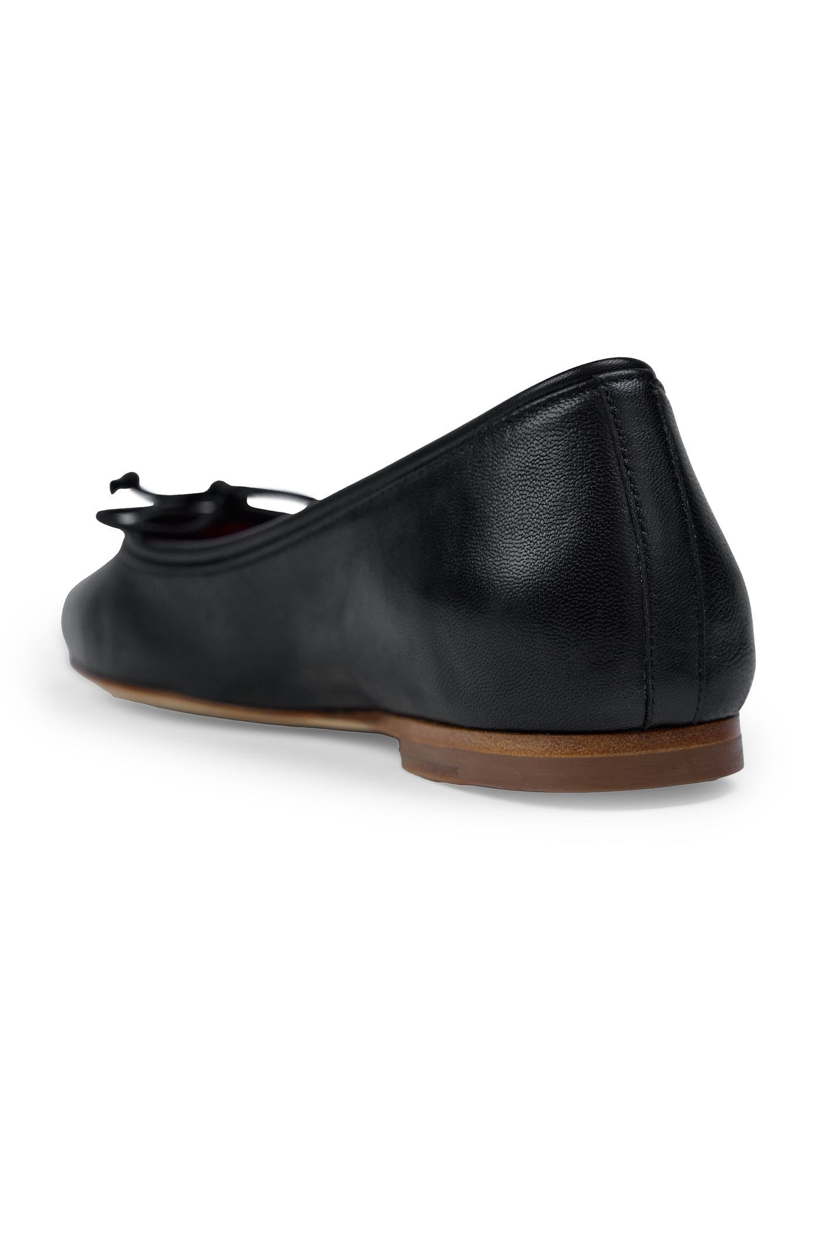 The Melissa Ballet Flat in Noir