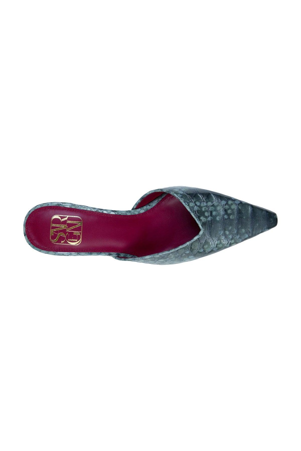 The Exotic Carol Kitten Heel in Peacock