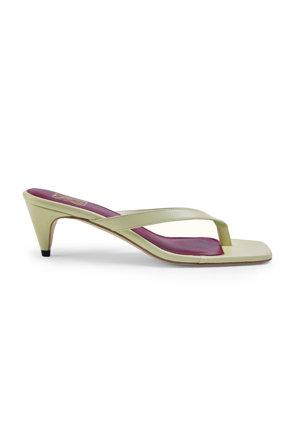 The Holly Heeled Sandal in Butter