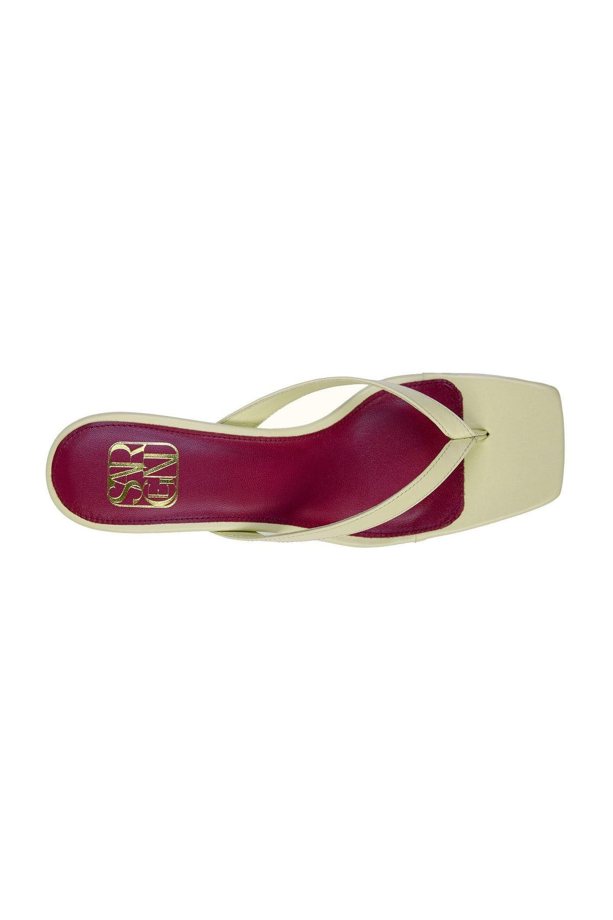 The Holly Heeled Sandal in Butter