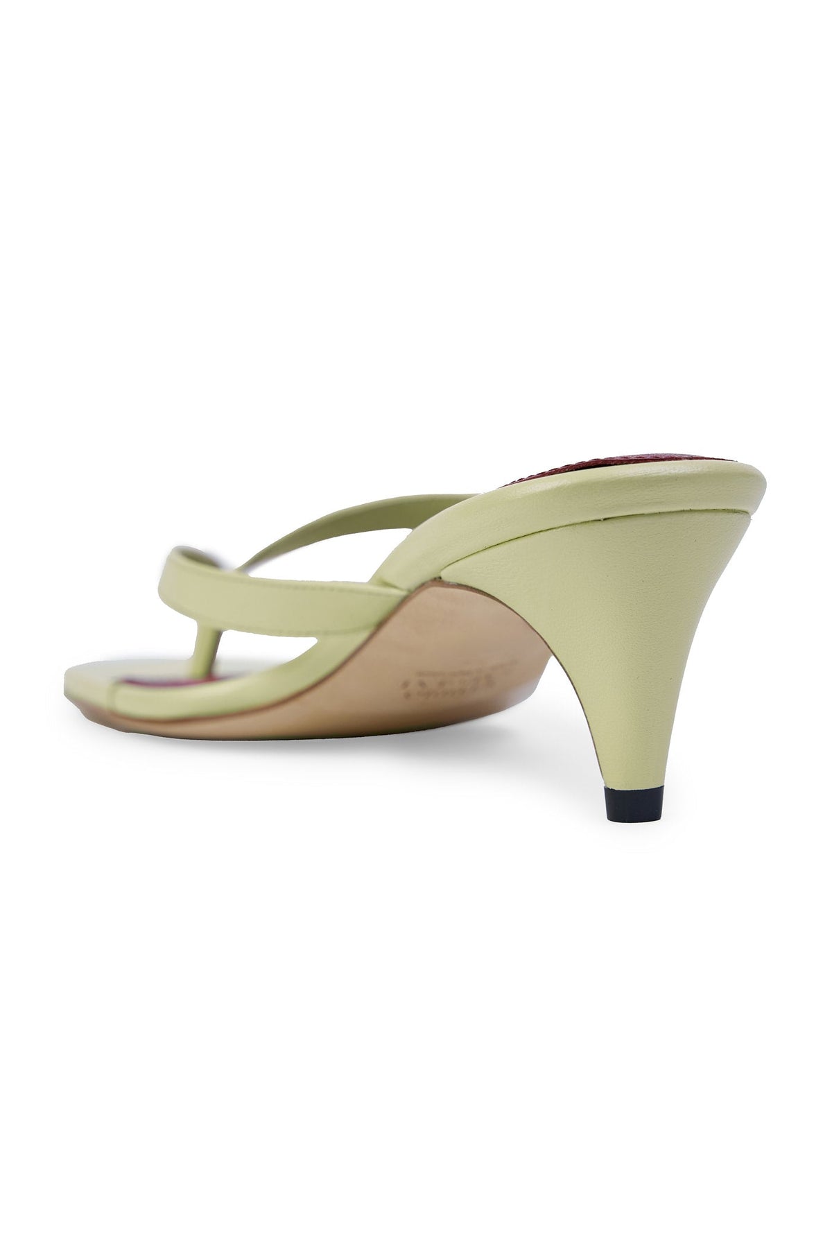 The Holly Heeled Sandal in Butter